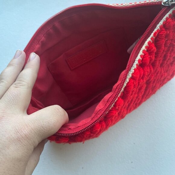 Forever 21 Red Clutch Wristlet - Picture 6 of 9
